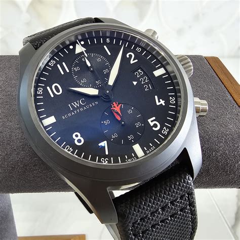 iwc stoppuhr|iwc chronograph top gun.